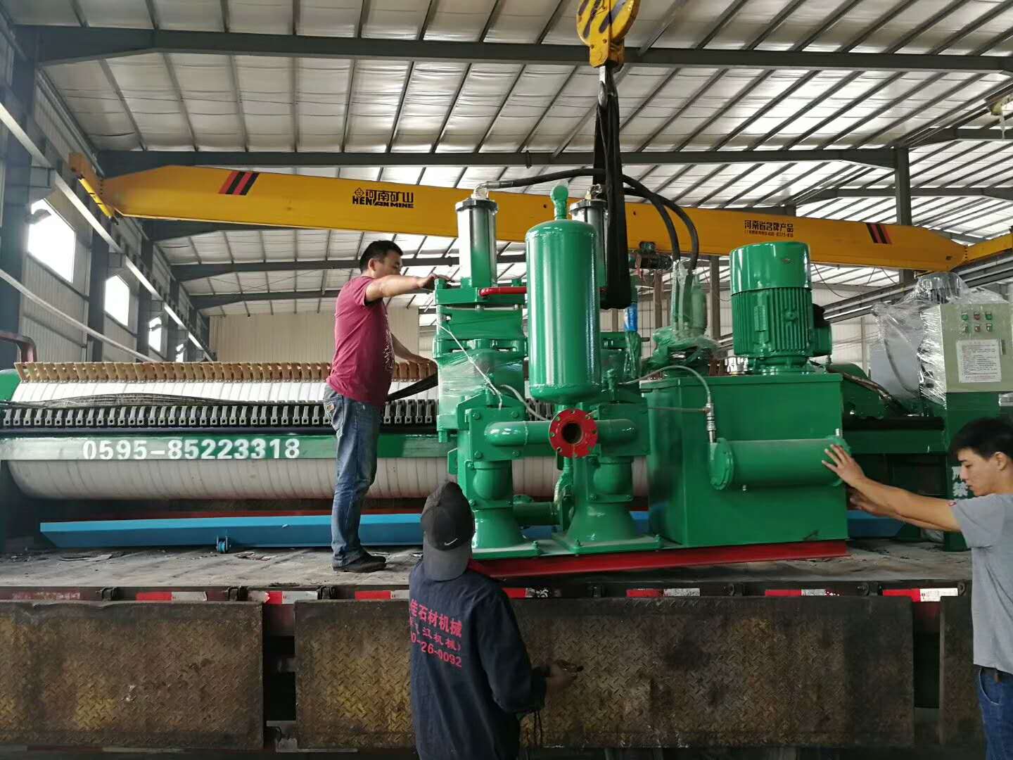 Automatic Quick-Opening Linkage and 4kW Hydraulic Station Automatic Quick-Opening Linkage and 4kW Hydraulic Station
