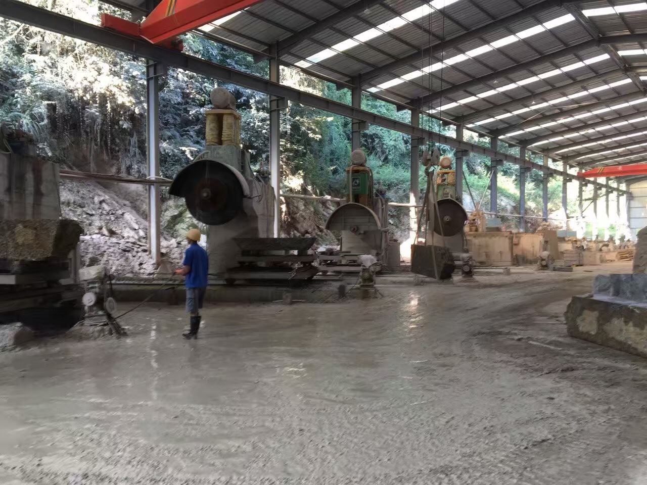 Hydraulic Four-Cylinder Stone Cutter Hydraulic Four-Cylinder Stone Cutter