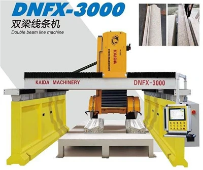 Double Beam Stone Cutting Machine