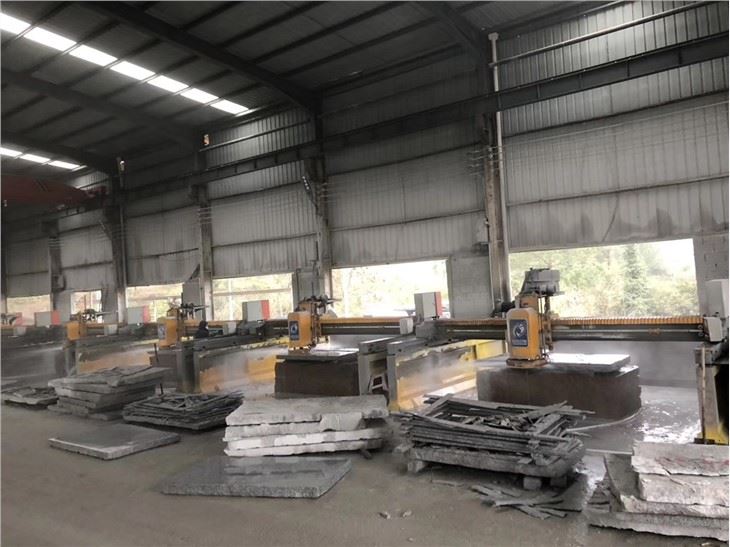 Stone Cutter Bridge Bottom Machine