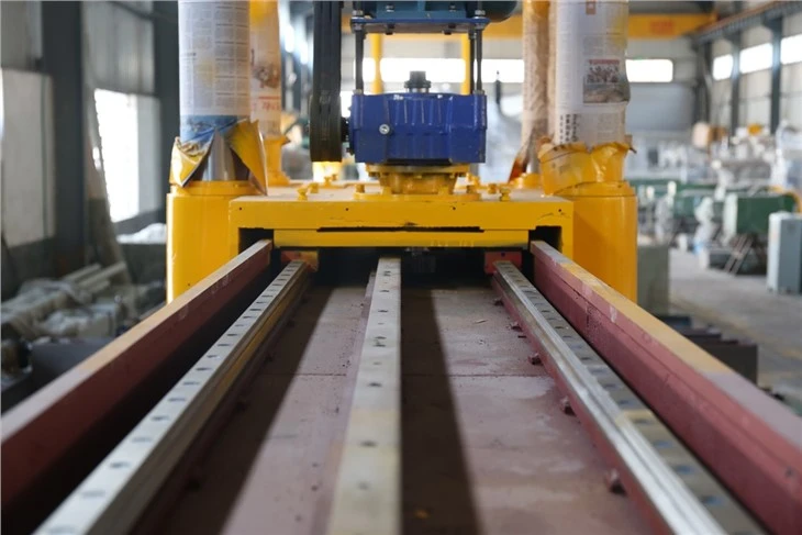 Multi-blades Hydraulic Granite Block Cutter